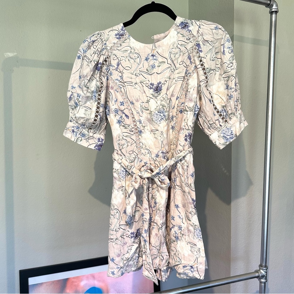 Floral romper by express size XS